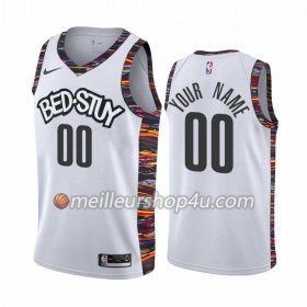 Maillot Basket Homme Brooklyn Nets Personnalisé 2019-20 Nike City Edition Swingman